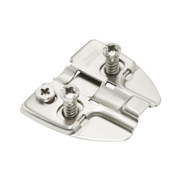 Frameless Latch 3D Mounting Plate H0 Europe Screws TCH-11307 37.D02.E